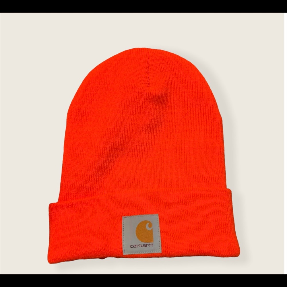 Orange Carhartt Beanie